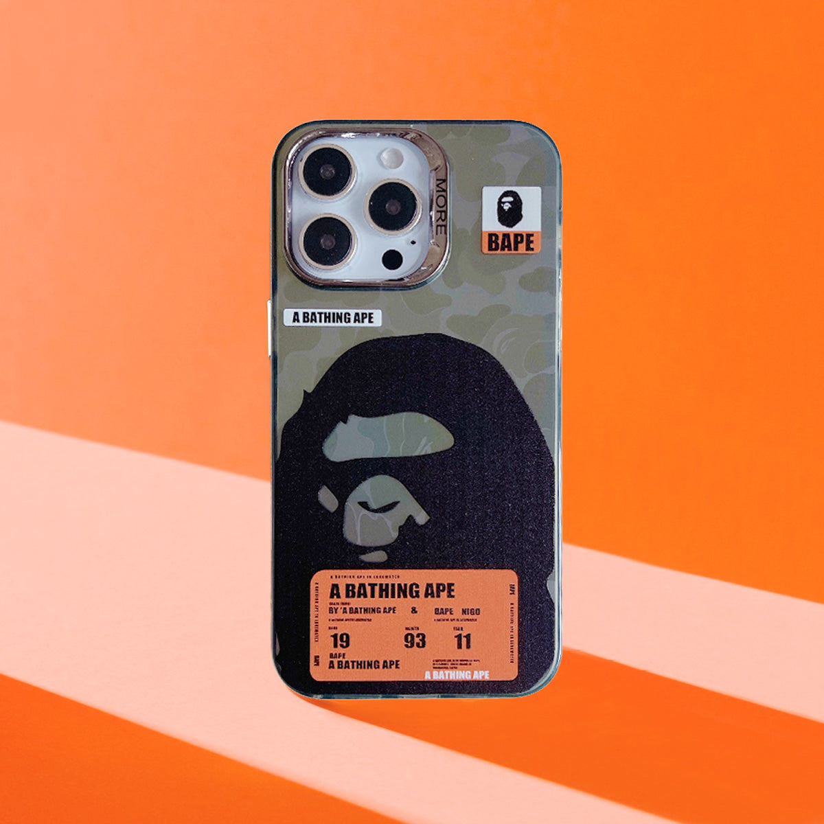 Limited iPhone Case | APE Orange Ticket mysite