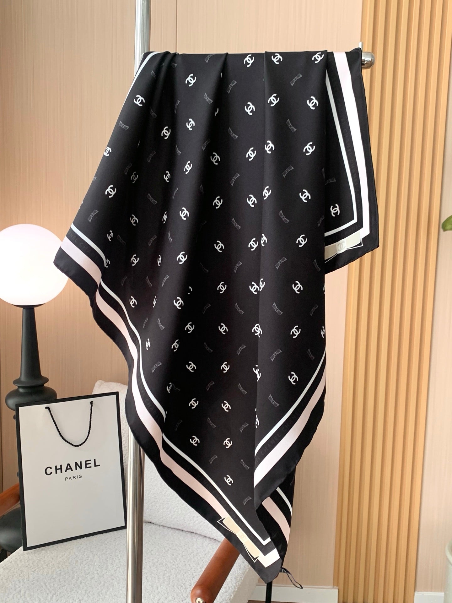 2 colors bow square silk scarf mysite