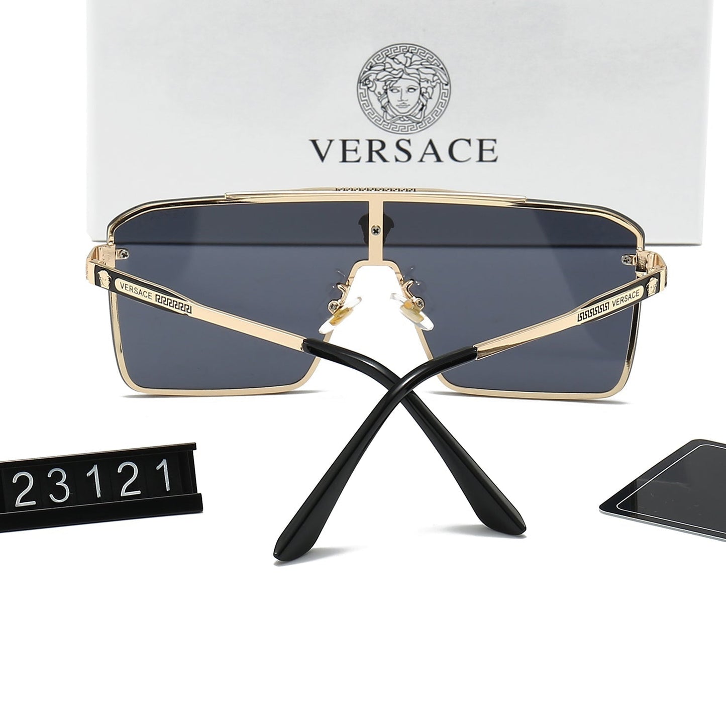 Retro Metal Letter Sunglasses 23121 mysite