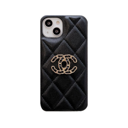 CLASSIC LEATHER CC CASE FOR IPHONE BLACK mysite