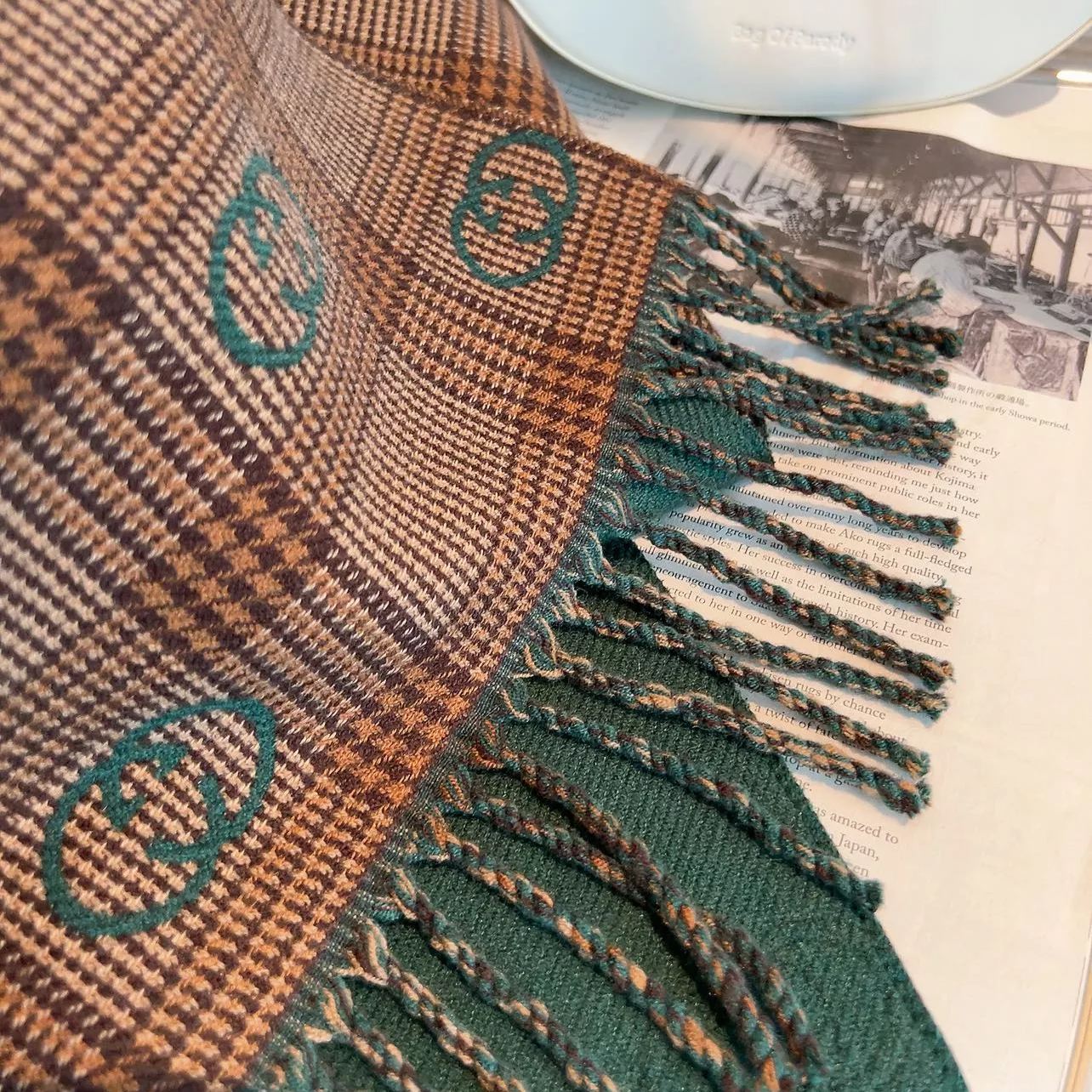 Premium Double-sided Cashmere Fringed Scarf mysite