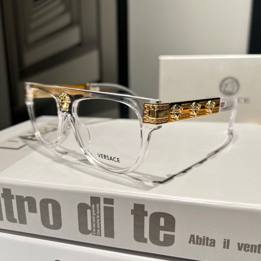 Unisex Medusa Square Glasses mysite