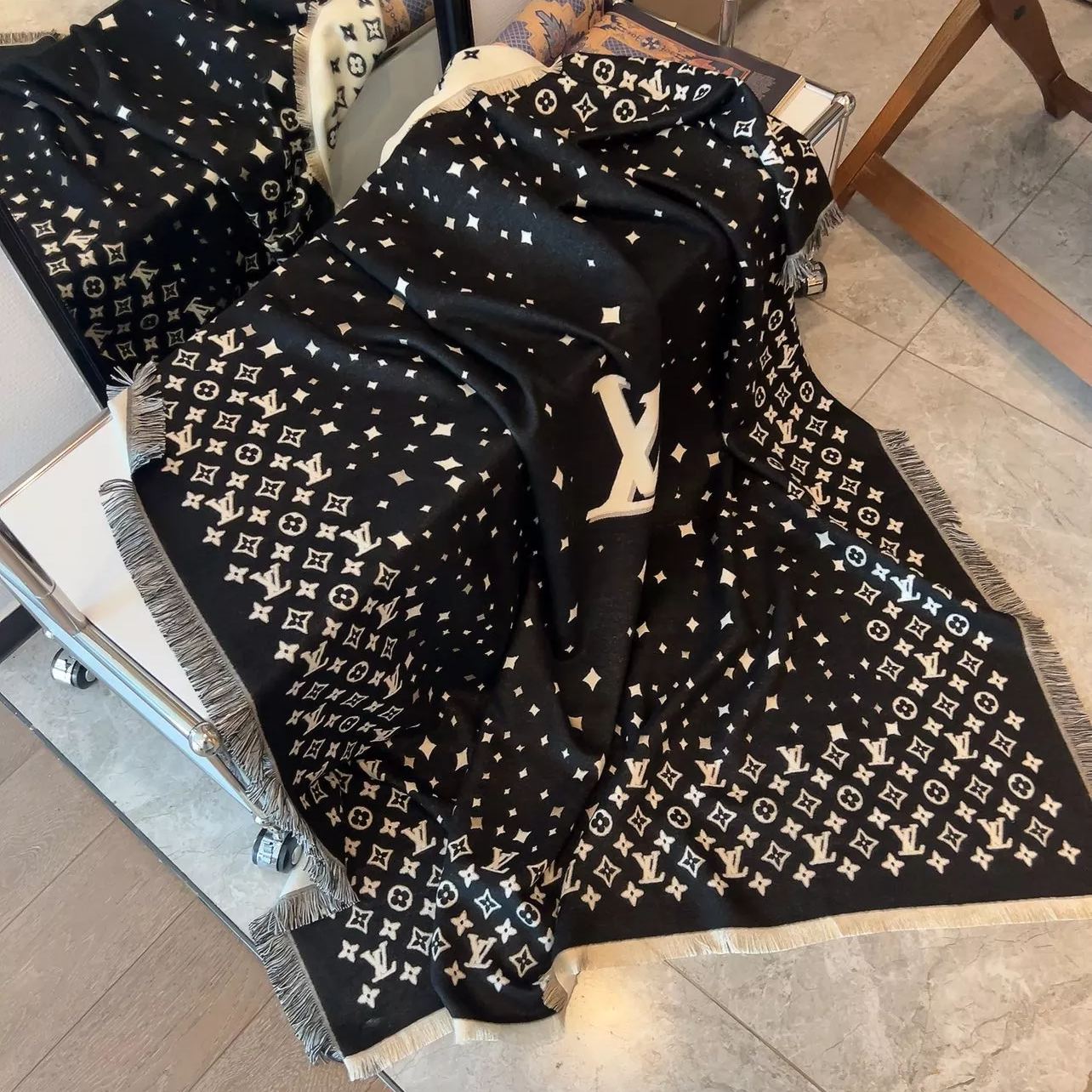 Starry Sky Series Cashmere Scarf Shawl mysite