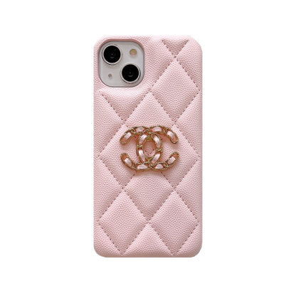 CLASSIC LEATHER CC PHONE CASE FOR IPHONE PINK mysite