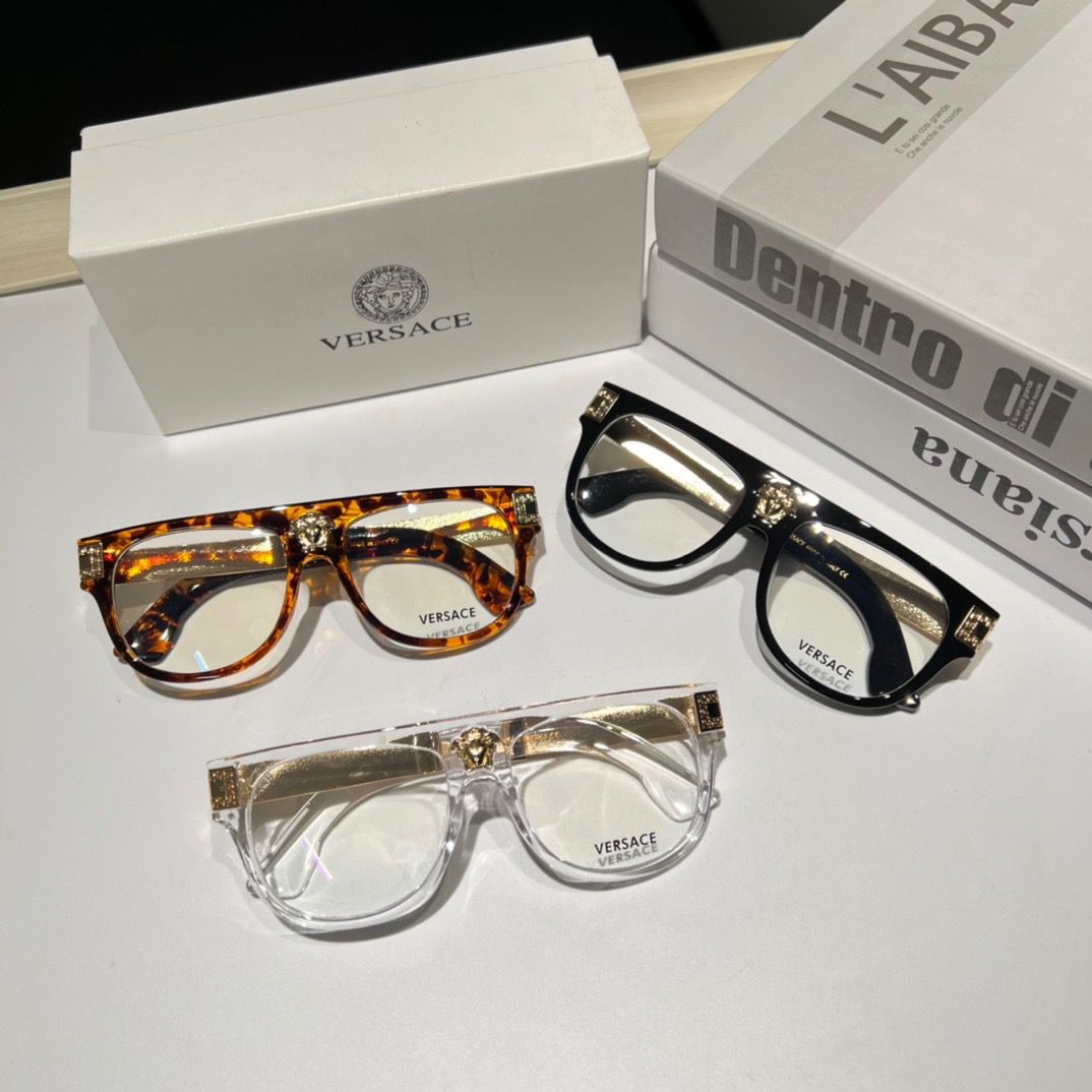 Unisex Medusa Square Glasses mysite