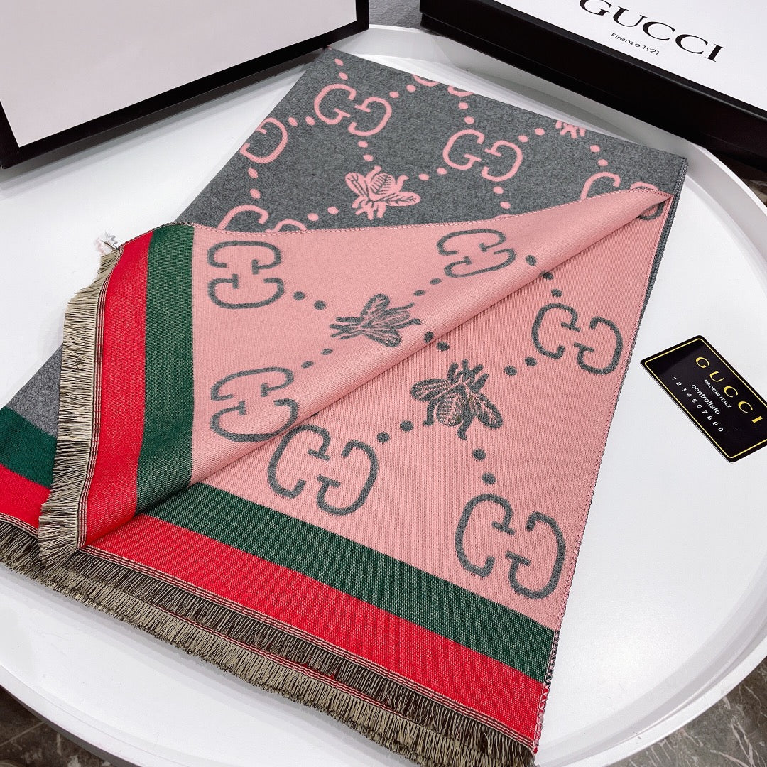 Little Bee Element Thick Cashmere Scarf mysite