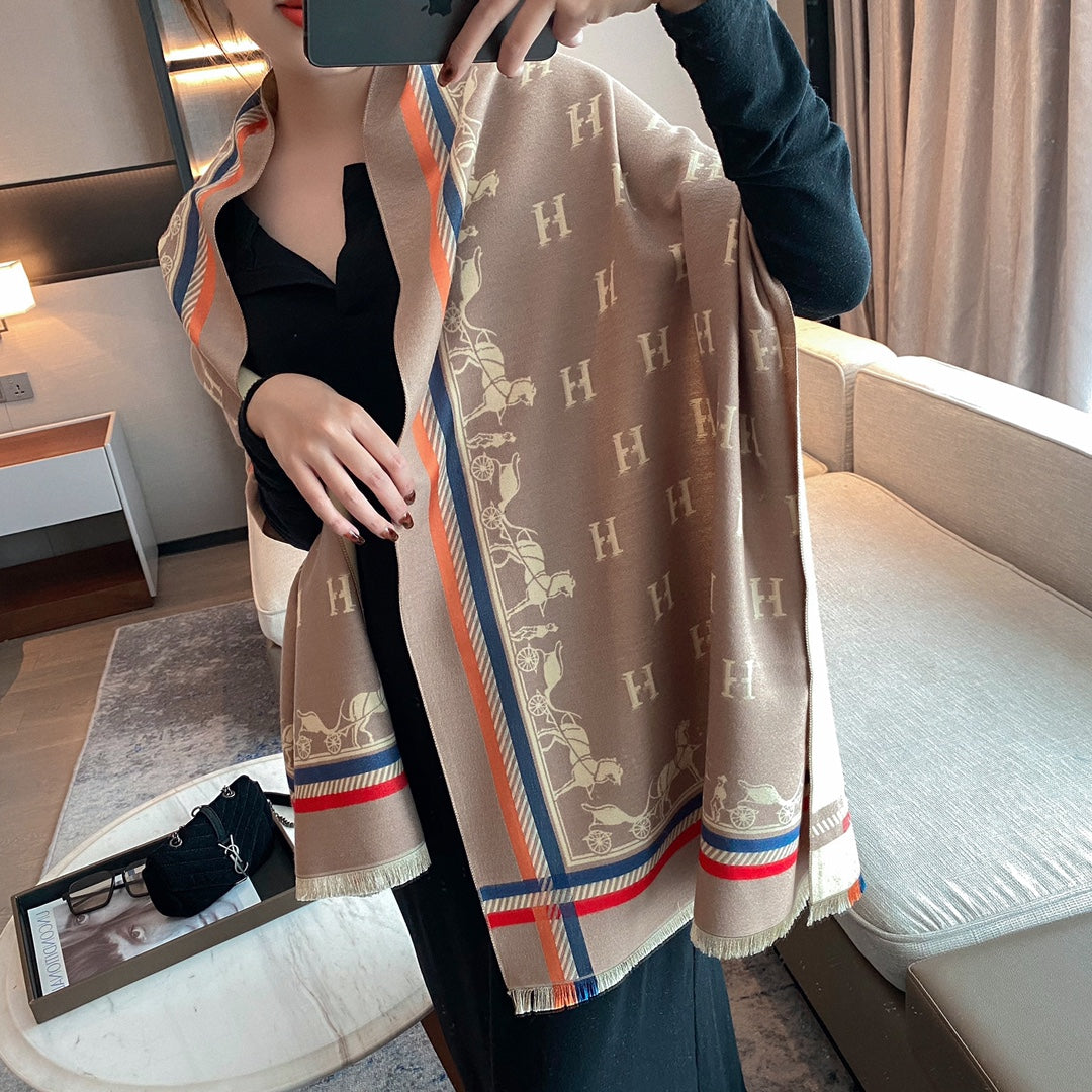 6-color classic cashmere scarf mysite