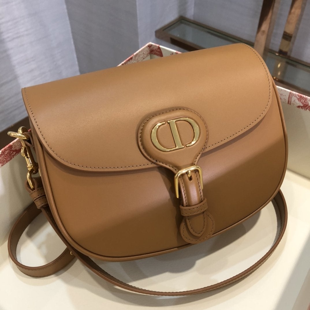 LARGE BOBBY BAG 27CM COGNAC-COLORED CALFSKIN mysite