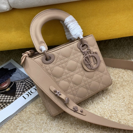 LADY MY ABC BAG 20CM BEIGE CANNAGE LAMBSKIN mysite