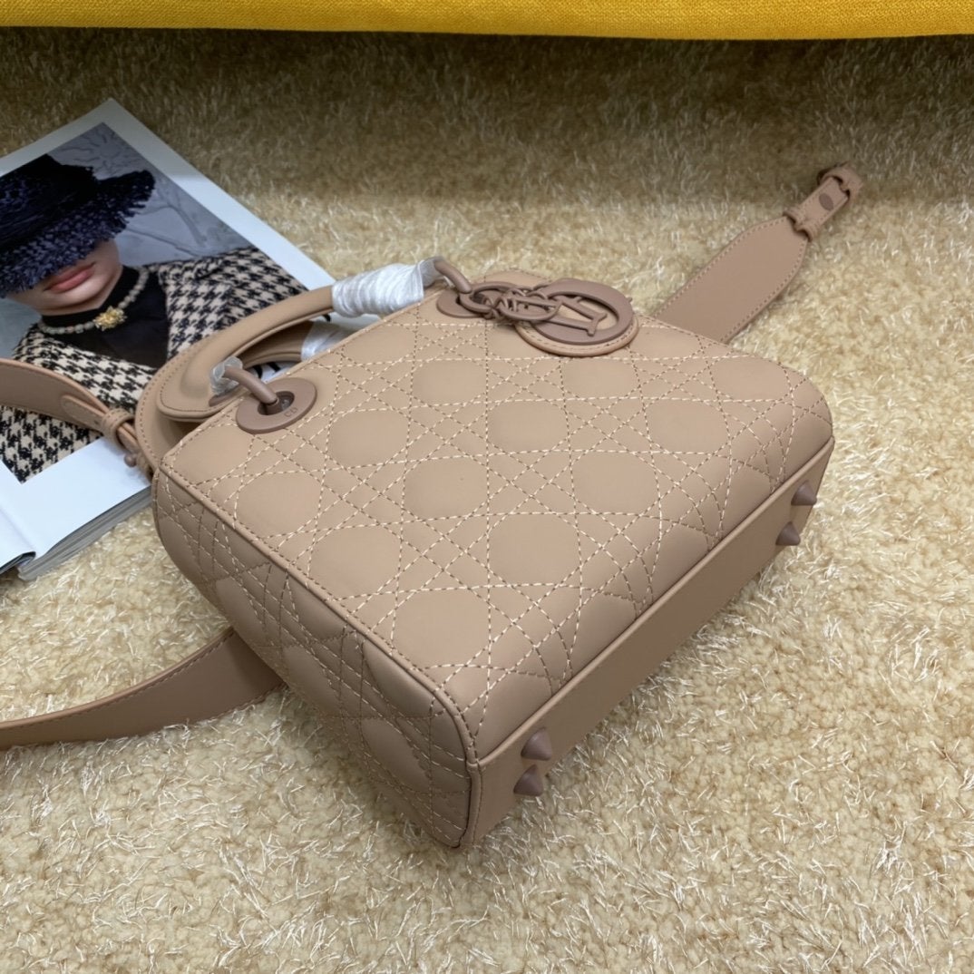 LADY MY ABC BAG 20CM BEIGE CANNAGE LAMBSKIN mysite