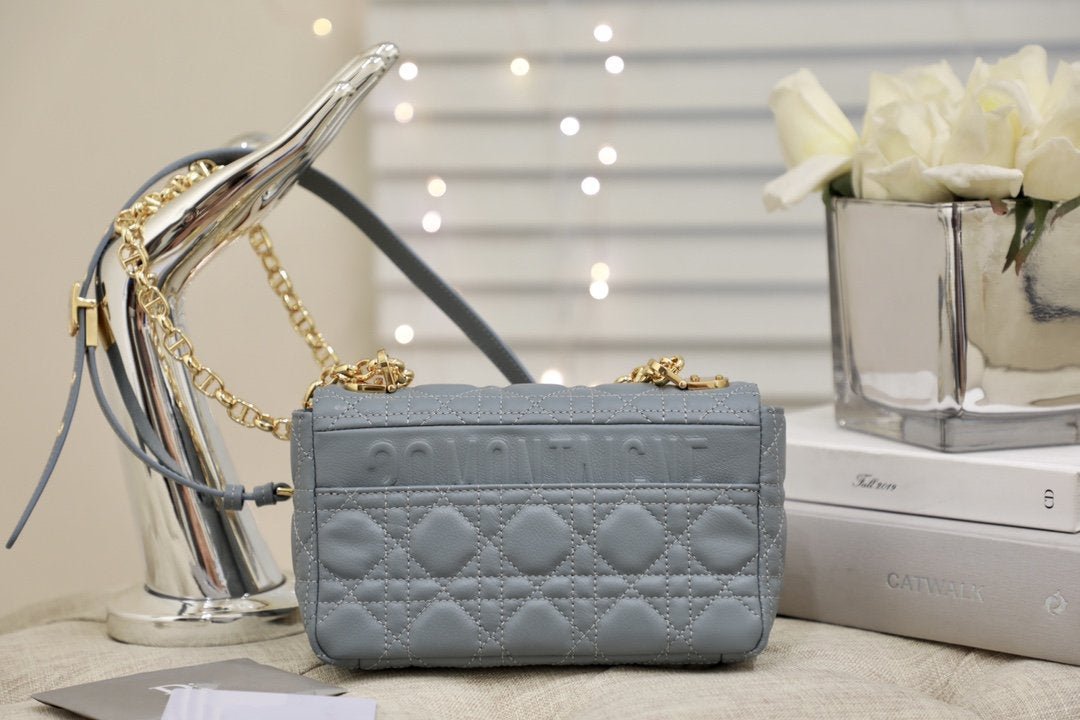 SMALL CARO BAG GRAY SUPPLE CANNAGE CALFSKIN mysite