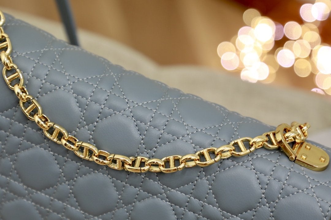 LARGE CARO BAG 28 GRAY SUPPLE CANNAGE CALFSKIN mysite