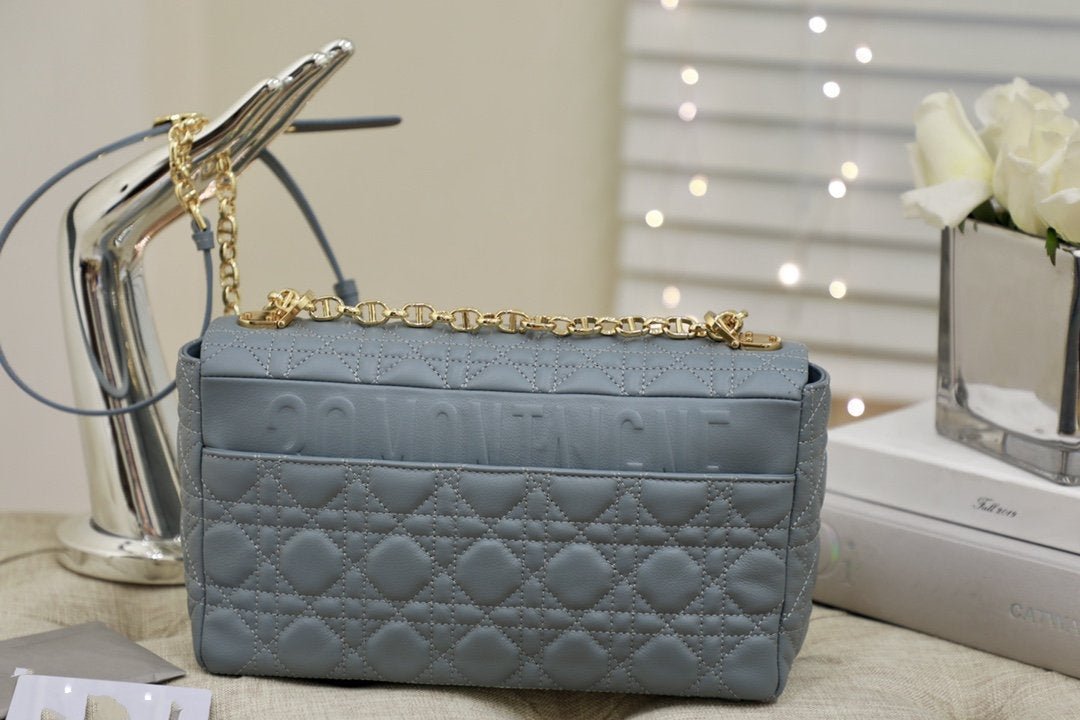 LARGE CARO BAG 28 GRAY SUPPLE CANNAGE CALFSKIN mysite