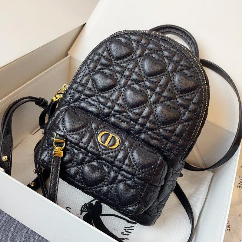 SMALL BACKPACK BLACK CANNAGE LAMBSKIN mysite