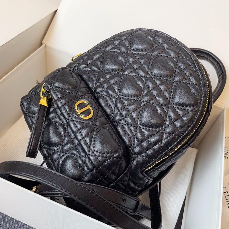 SMALL BACKPACK BLACK CANNAGE LAMBSKIN mysite