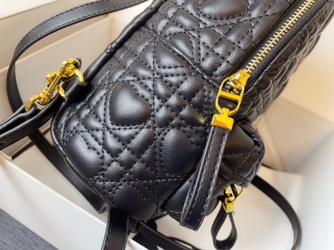 SMALL BACKPACK BLACK CANNAGE LAMBSKIN mysite