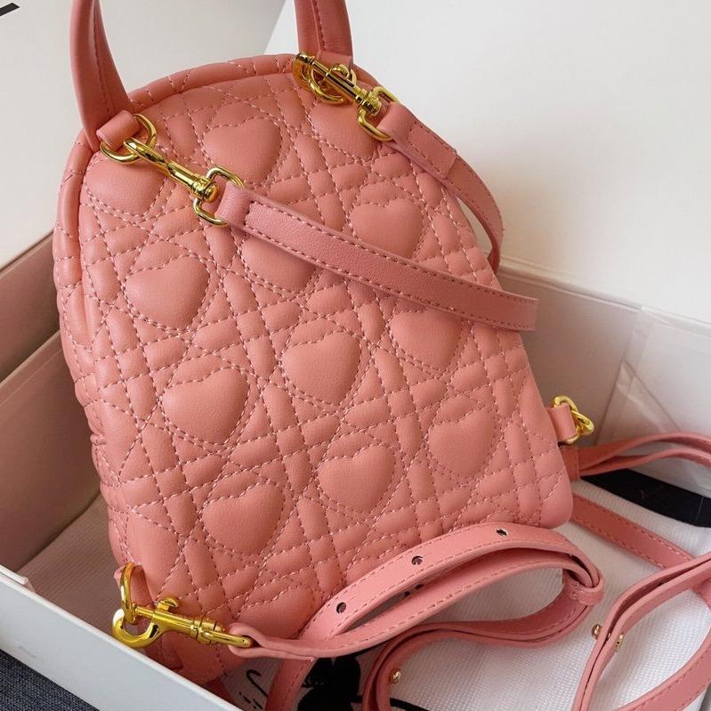 SMALL BACKPACK PINK CANNAGE LAMBSKIN mysite
