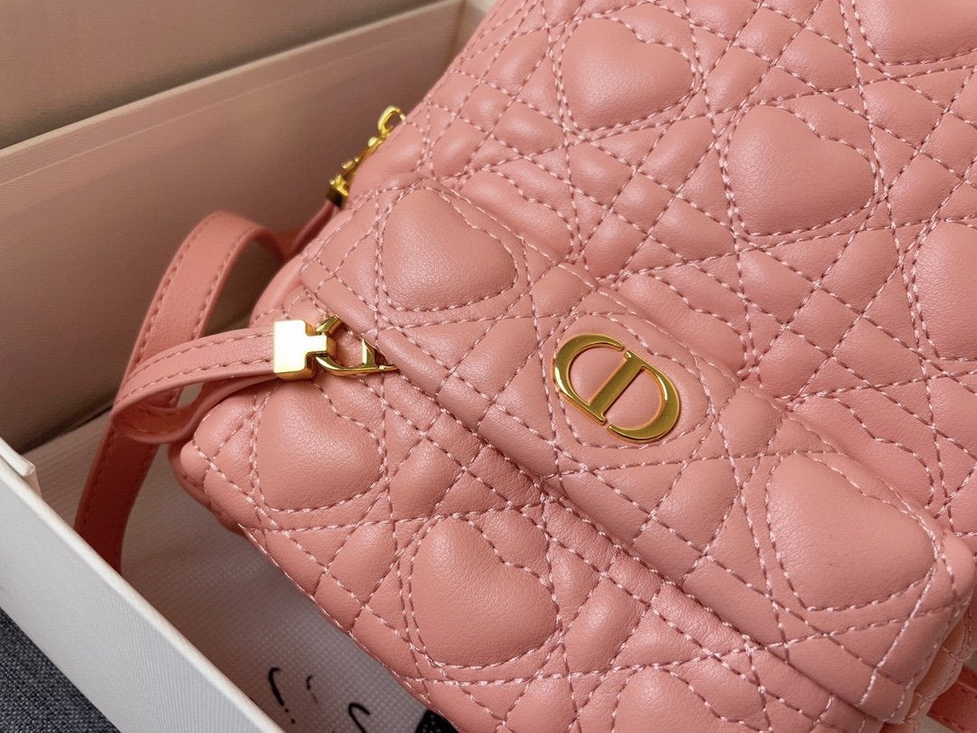 SMALL BACKPACK PINK CANNAGE LAMBSKIN mysite