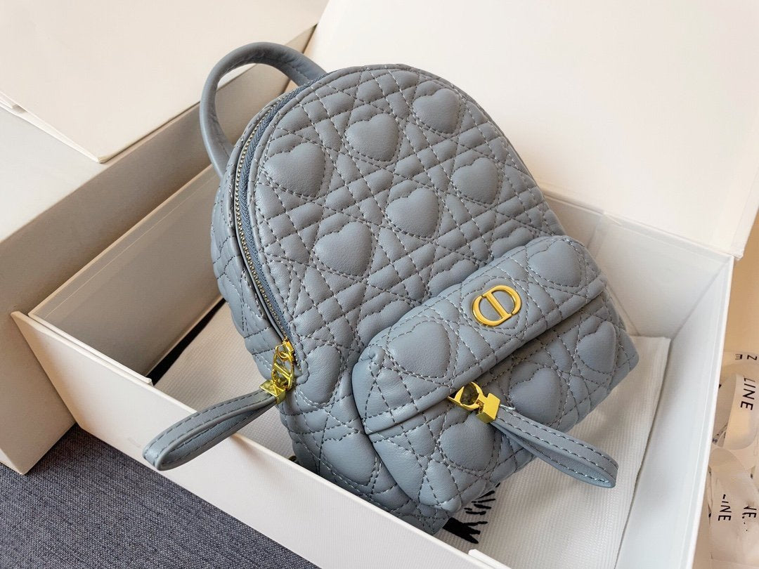 SMALL BACKPACK CLOUD BLUE CANNAGE LAMBSKIN mysite