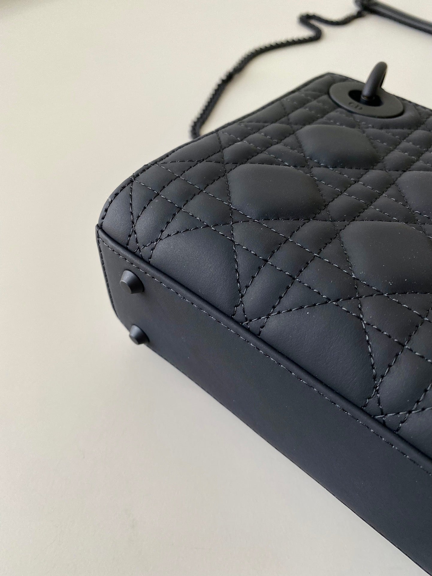 MINI LADY 17 MY ABC ALL BLACK LAMBSKIN mysite