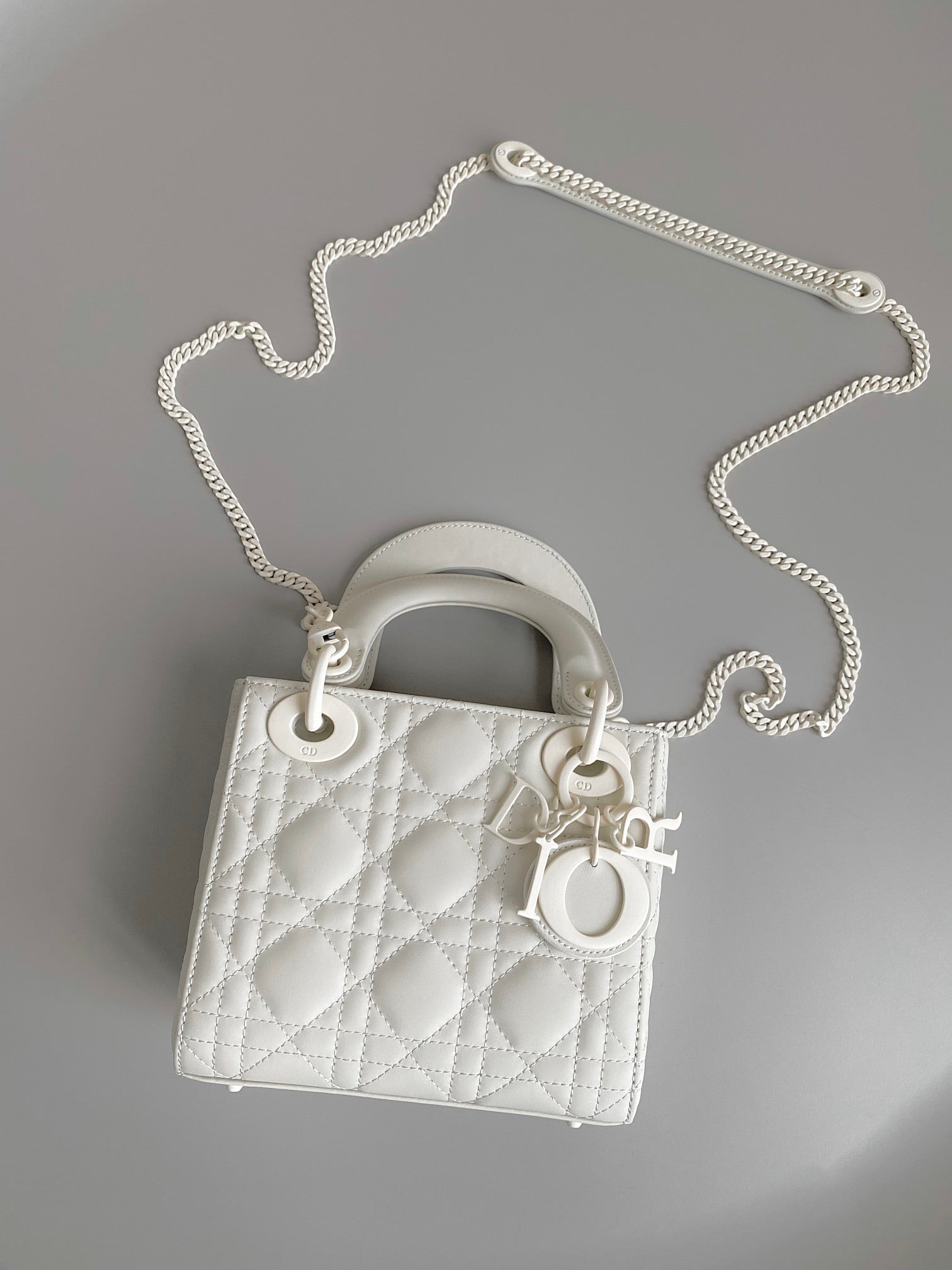 MINI LADY 17 MY ABC WHITE LAMBSKIN mysite
