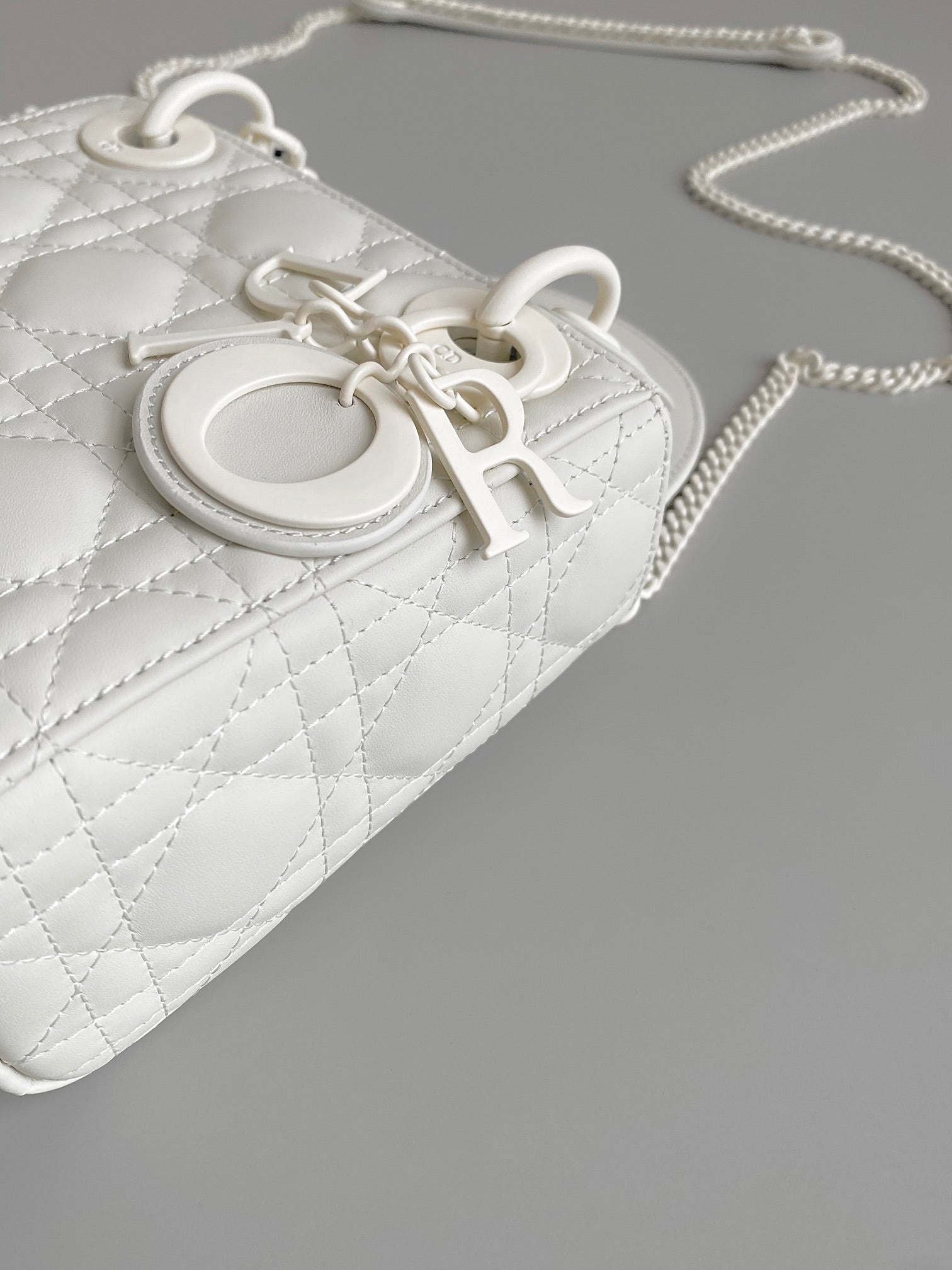 MINI LADY 17 MY ABC WHITE LAMBSKIN mysite