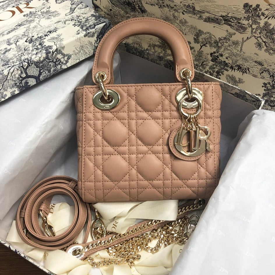 MINI LADY 17 MY ABC BEIGE LAMBSKIN mysite