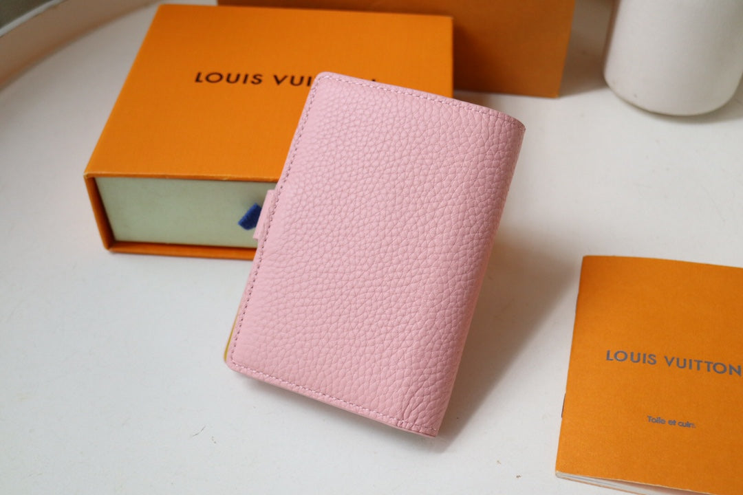VERTICAL COMPACT WALLET PINK CAPUCINES mysite