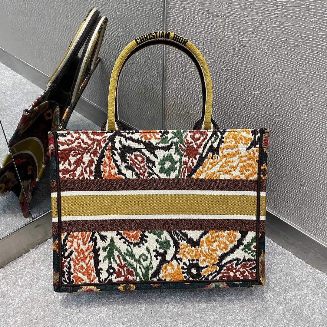 SMALL BOOK TOTE BAG 36 YELLOW MULTICOLOR mysite