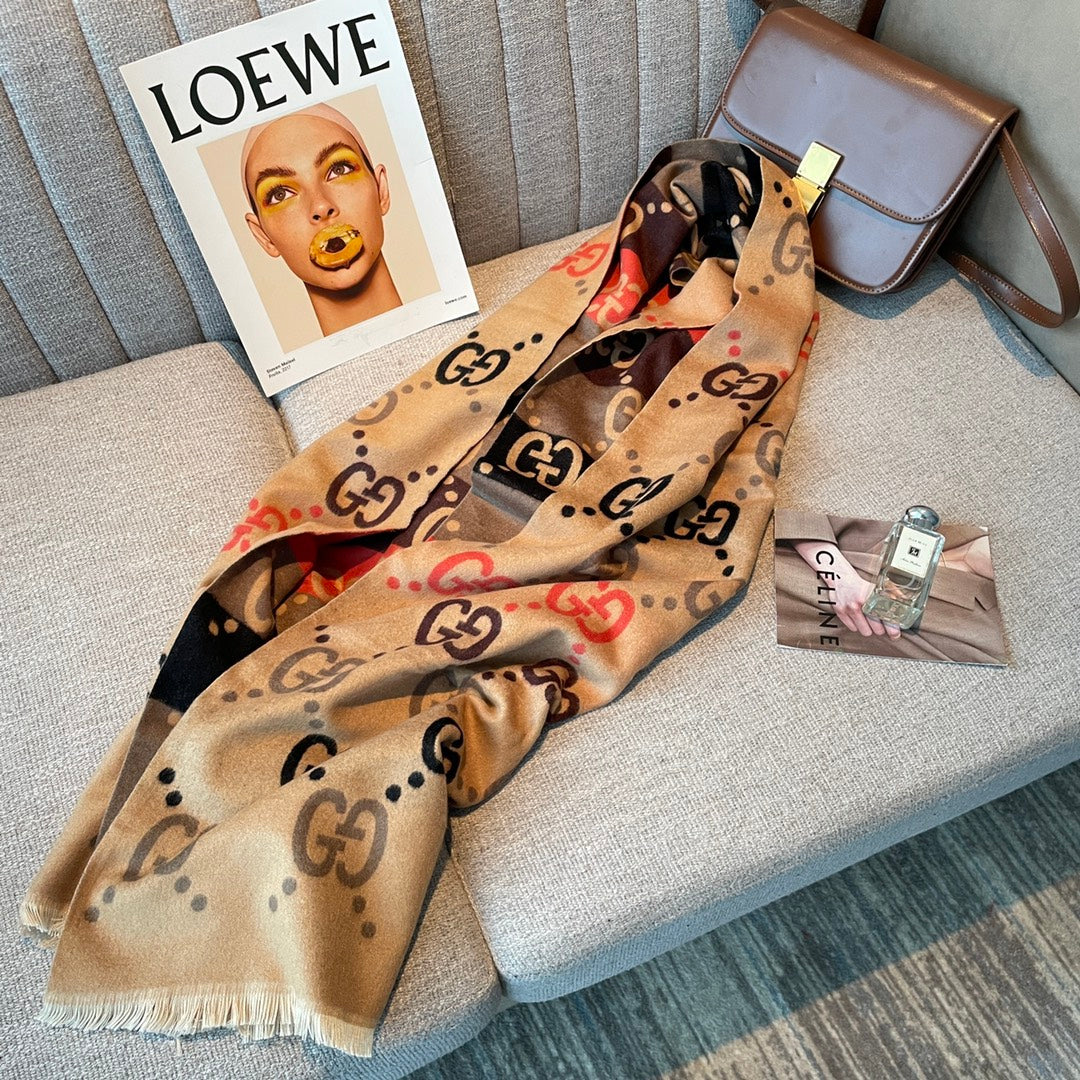 Double Faced Cashmere Skin-Friendly Scarf Shawl mysite