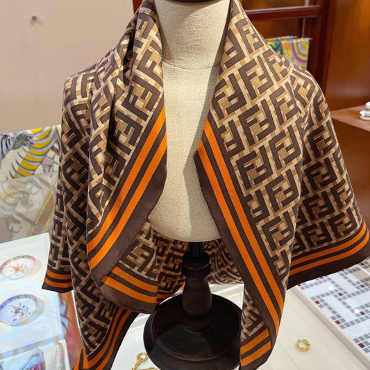 Letter Square Scarf mysite