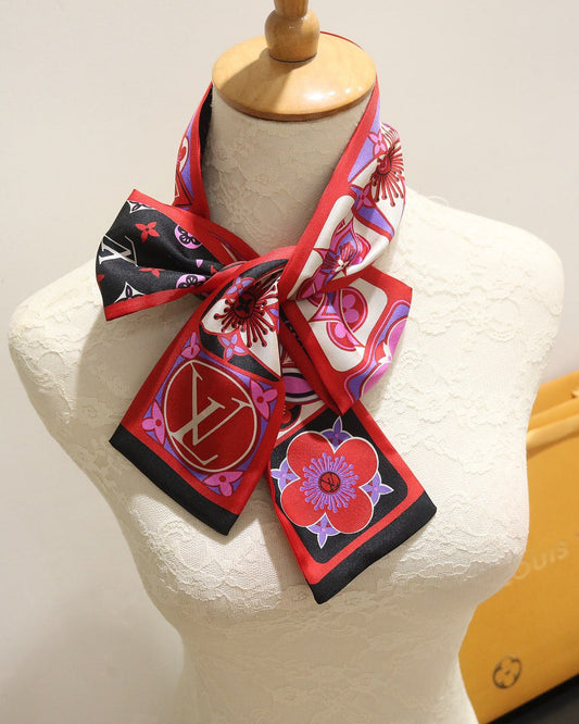 Vintage silk double ribbon mysite