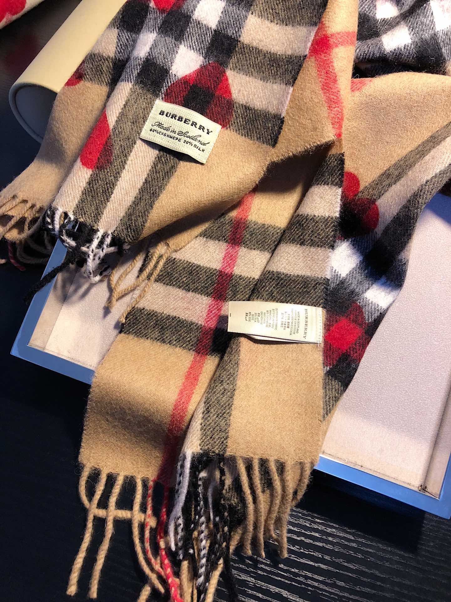 Parent-child love 100% cashmere scarf mysite