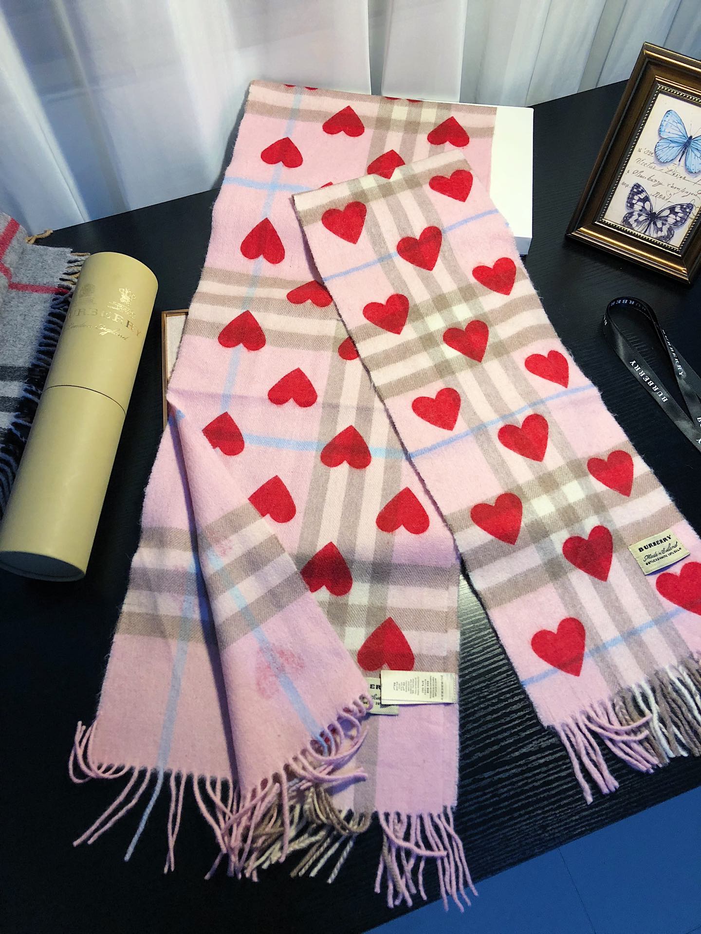 Parent-child love 100% cashmere scarf mysite