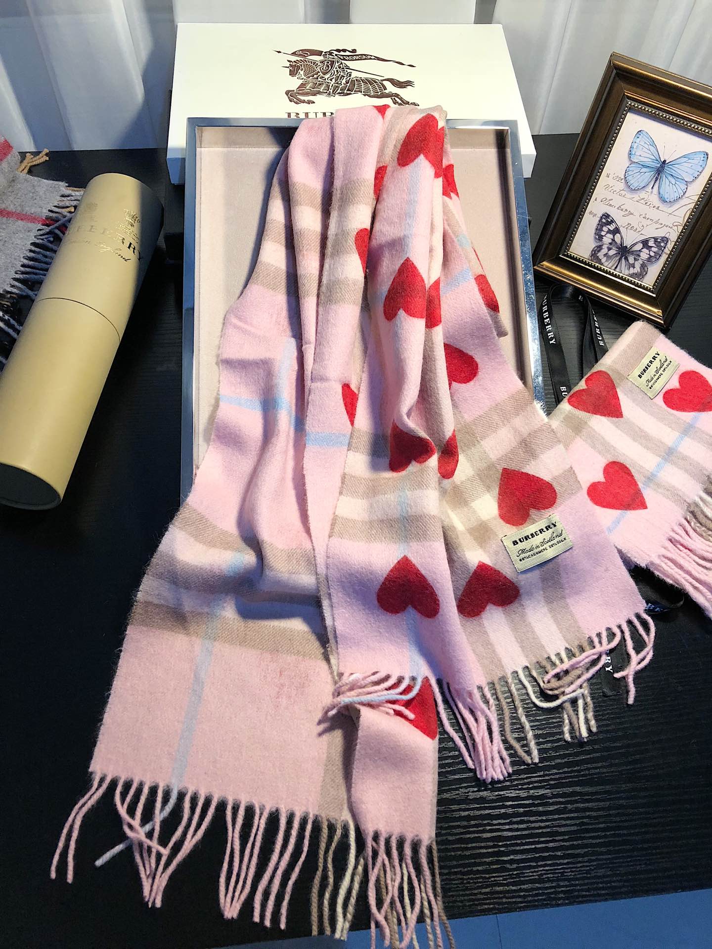 Parent-child love 100% cashmere scarf mysite