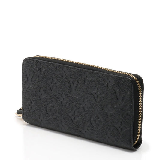 LV ZIPPY WALLET LONG PURSE BLACK MONOGRAM EMPREINTE LEATHER mysite