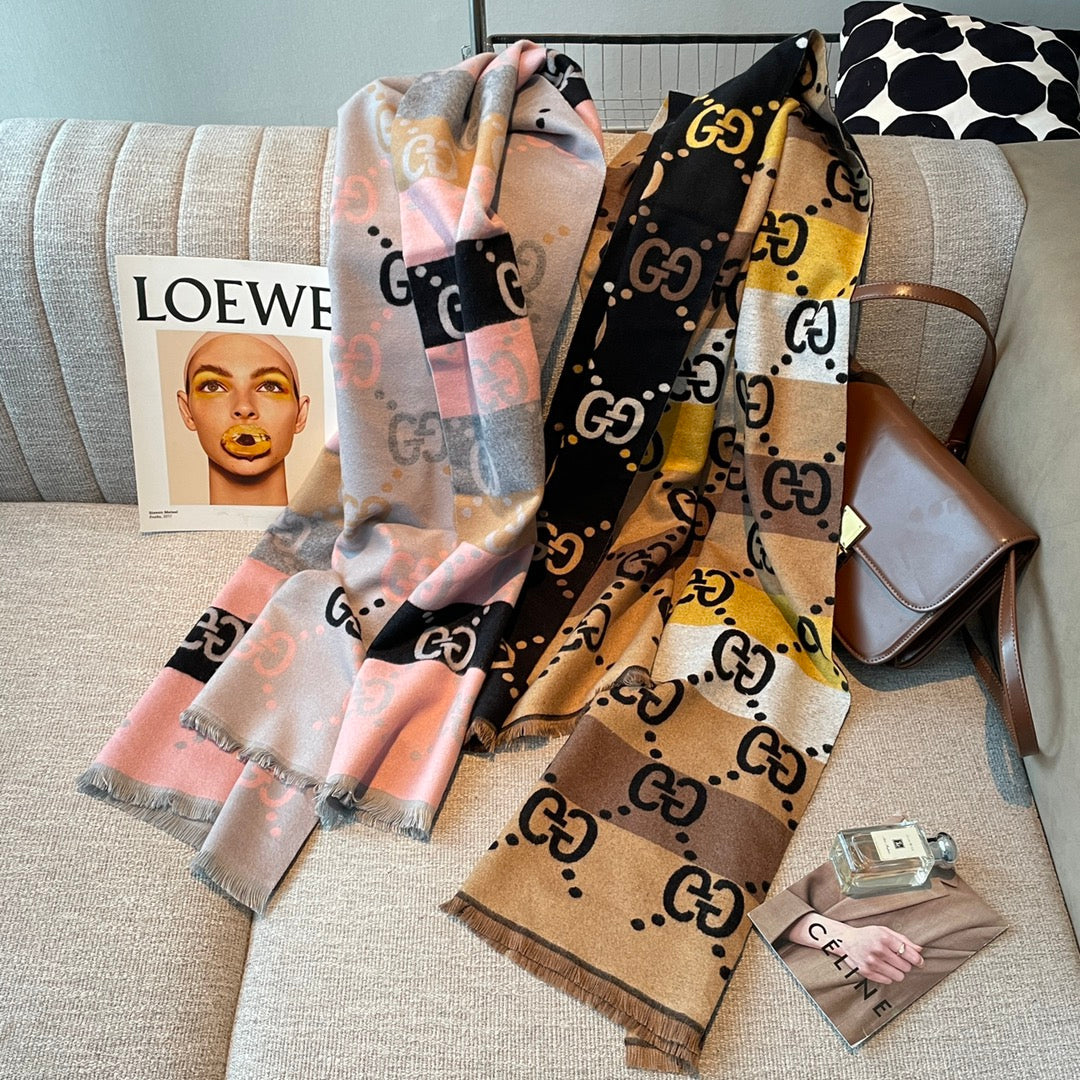 Double Faced Cashmere Skin-Friendly Scarf Shawl mysite