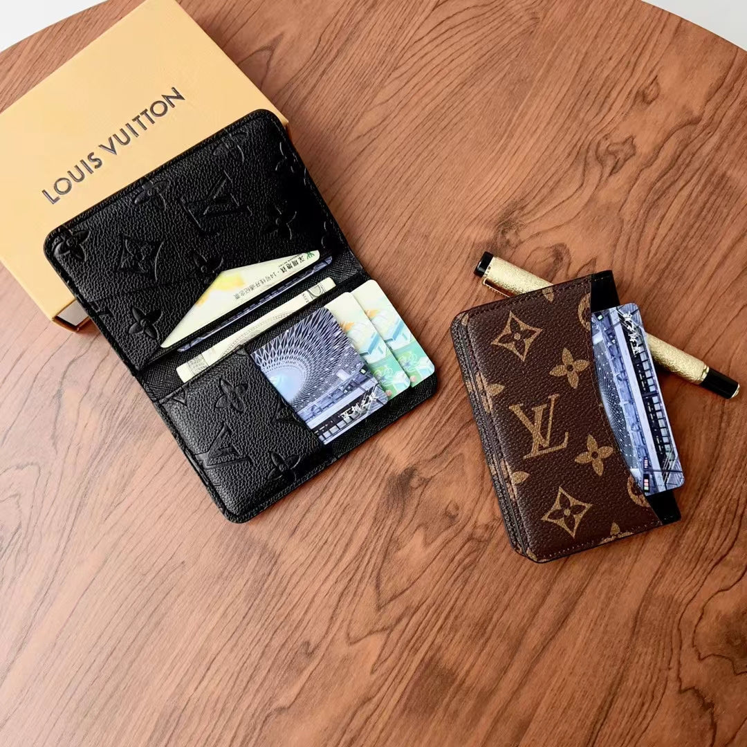 Elegant LV Checkered & Monogram Wallets-1 mysite