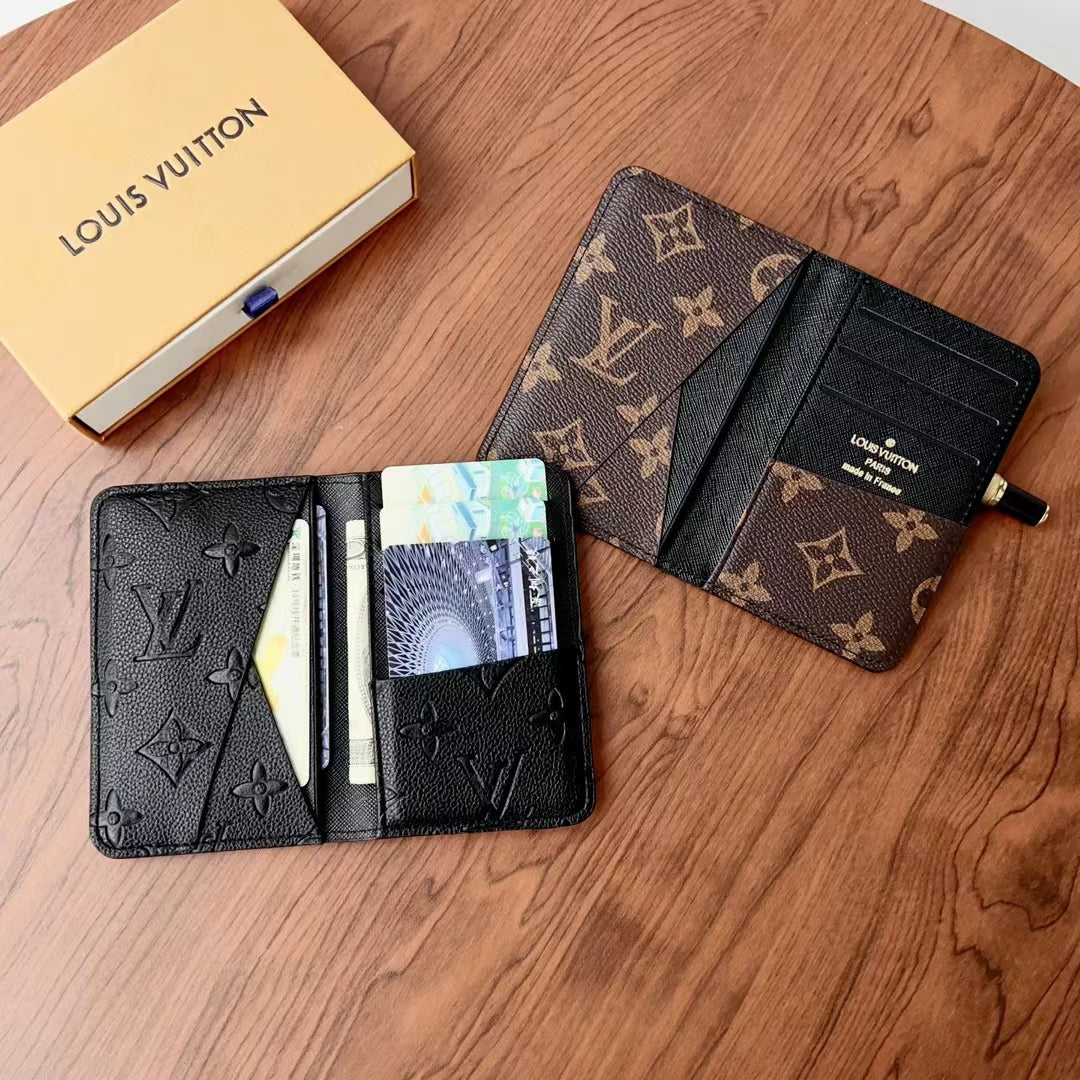 Elegant LV Checkered & Monogram Wallets-1 mysite