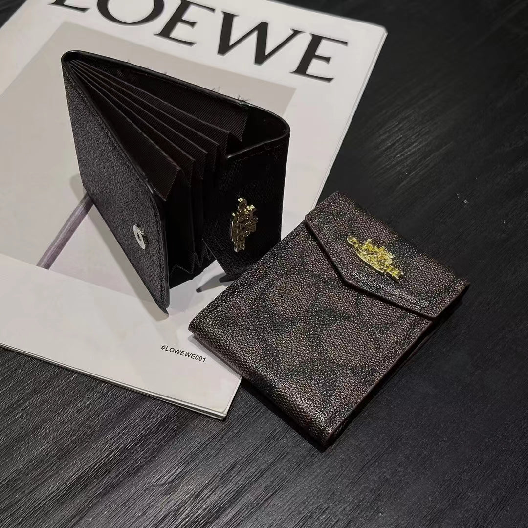 Luxury MK & CO -Inspired Monogram Card Holder Walletss mysite