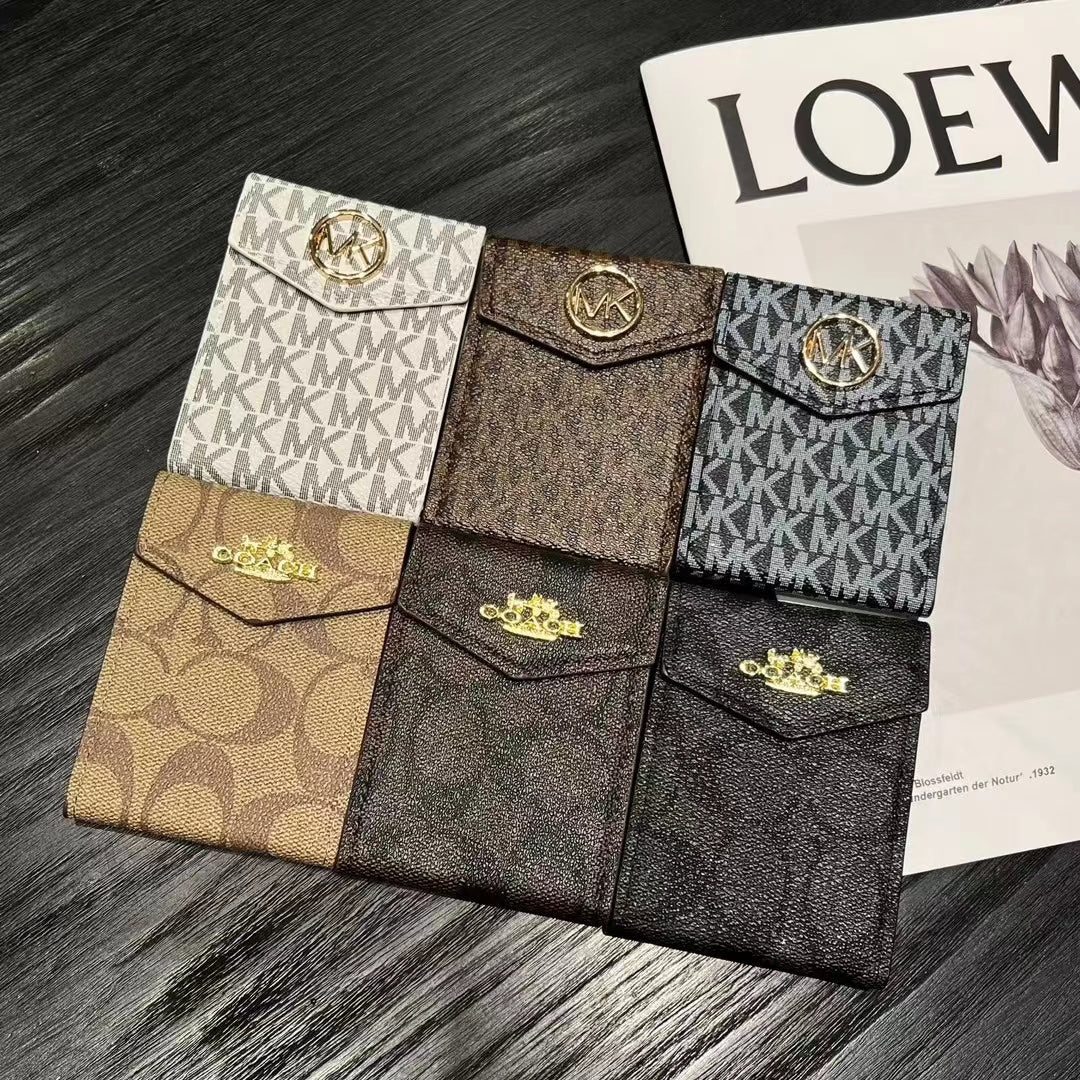 Luxury MK & CO -Inspired Monogram Card Holder Wallets-1 mysite