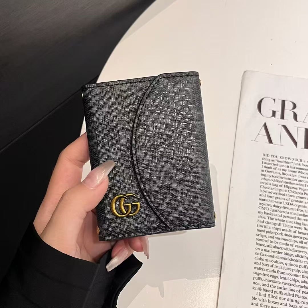Luxury LV & GG-Inspired Monogram Compact Wallet Collection-s mysite