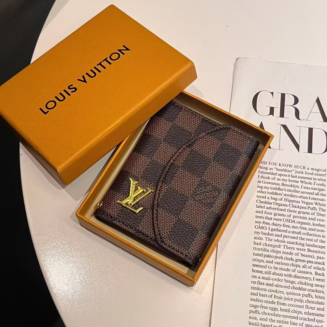 Luxury LV & GG-Inspired Monogram Compact Wallet Collection-s mysite