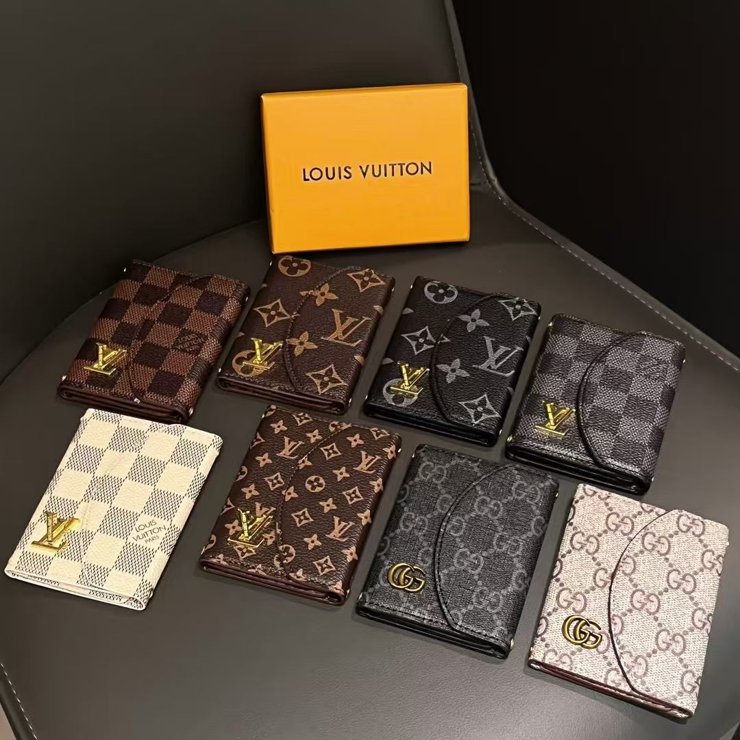 Luxury LV & GG-Inspired Monogram Compact Wallet Collection-s mysite