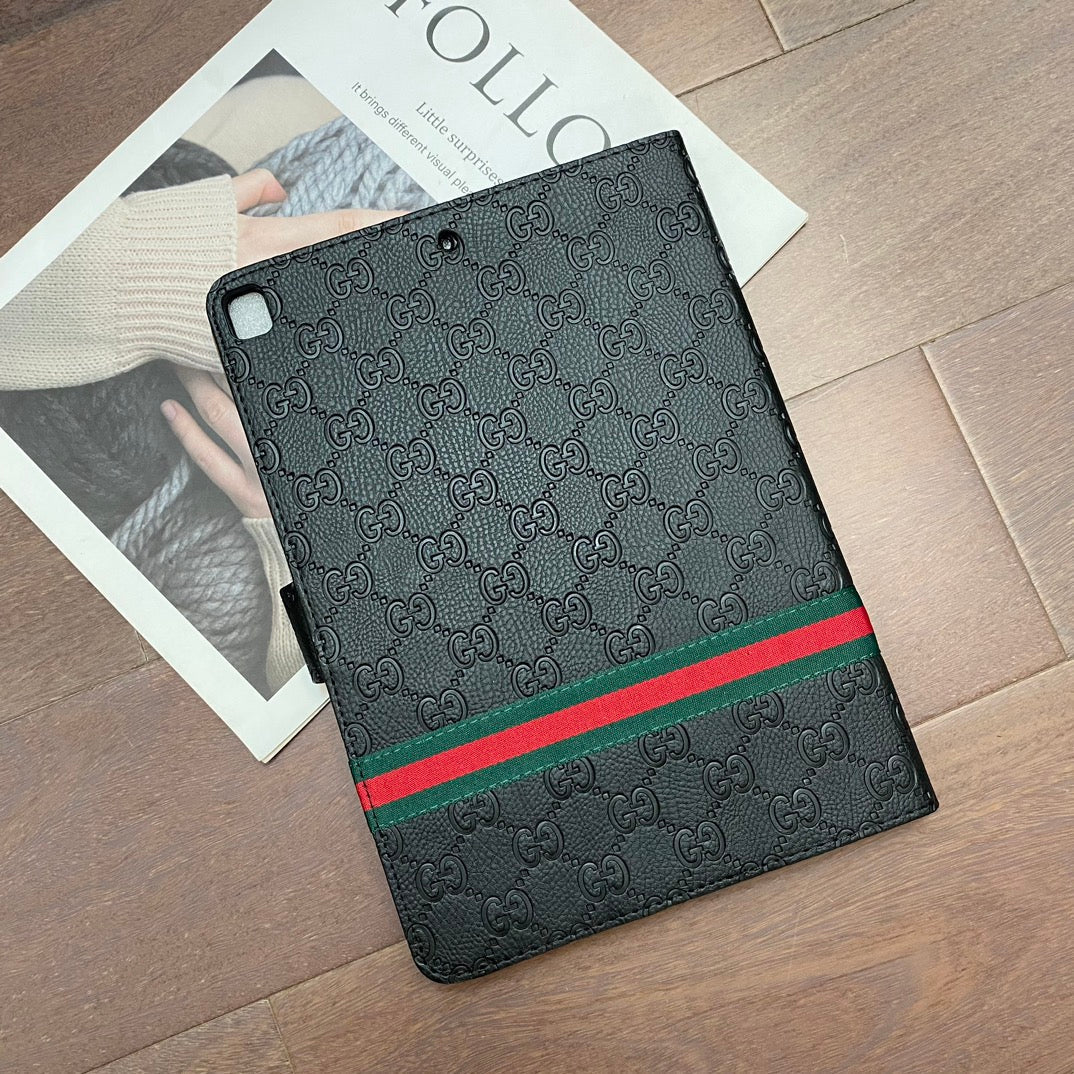 3D Embossing Flip Cover Holster Apple iPad Cases With Stand Function mysite