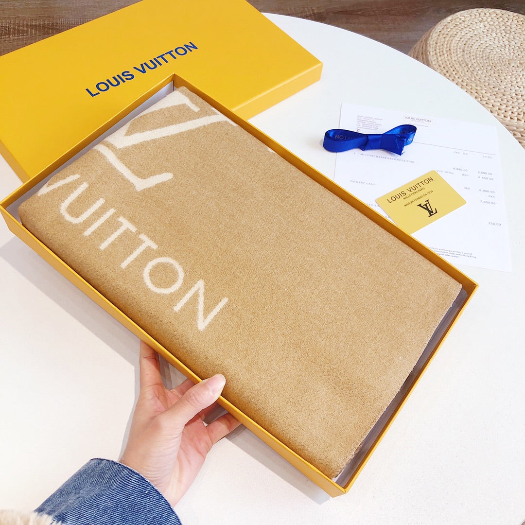 REYKJAVIK SCARF 180 CM IN TORTILLA BROWN CASHMERE 392871 mysite