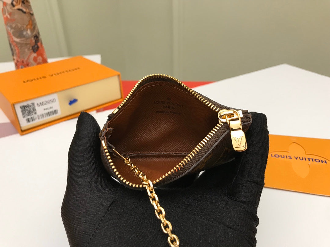 LV KEY POUCH 12 BROWN MONOGRAM CANVAS mysite