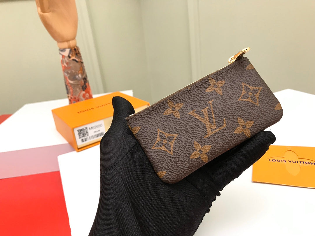 LV KEY POUCH 12 BROWN MONOGRAM CANVAS mysite