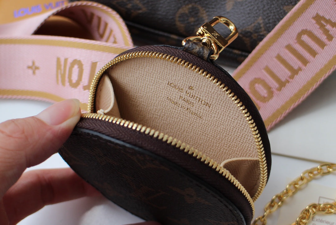 LV Multi Pochette Accessoires Monogram Canvas Cowhide GHW mysite