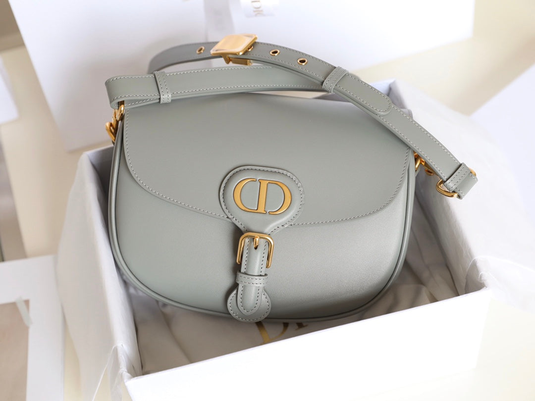 MEDIUM CD BOBBY 22CM DARK GREY CALFSKIN GOLD HARDWARE mysite